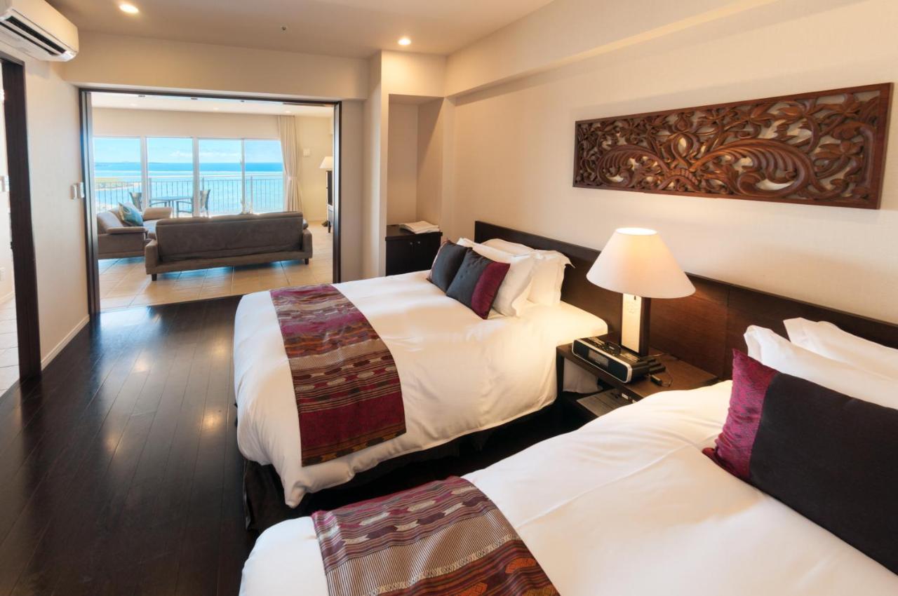 Kafuu Resort Fuchaku Condo Hotel Onna Exteriör bild