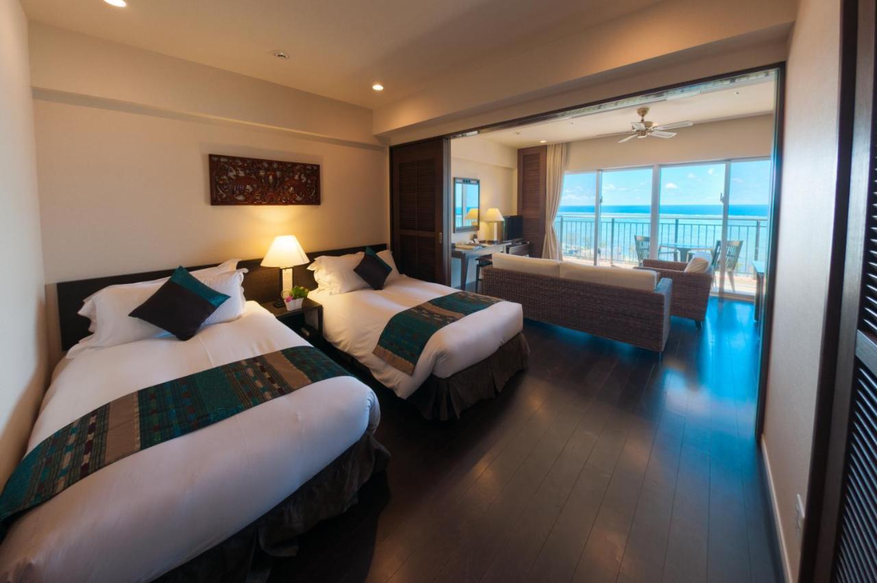 Kafuu Resort Fuchaku Condo Hotel Onna Exteriör bild