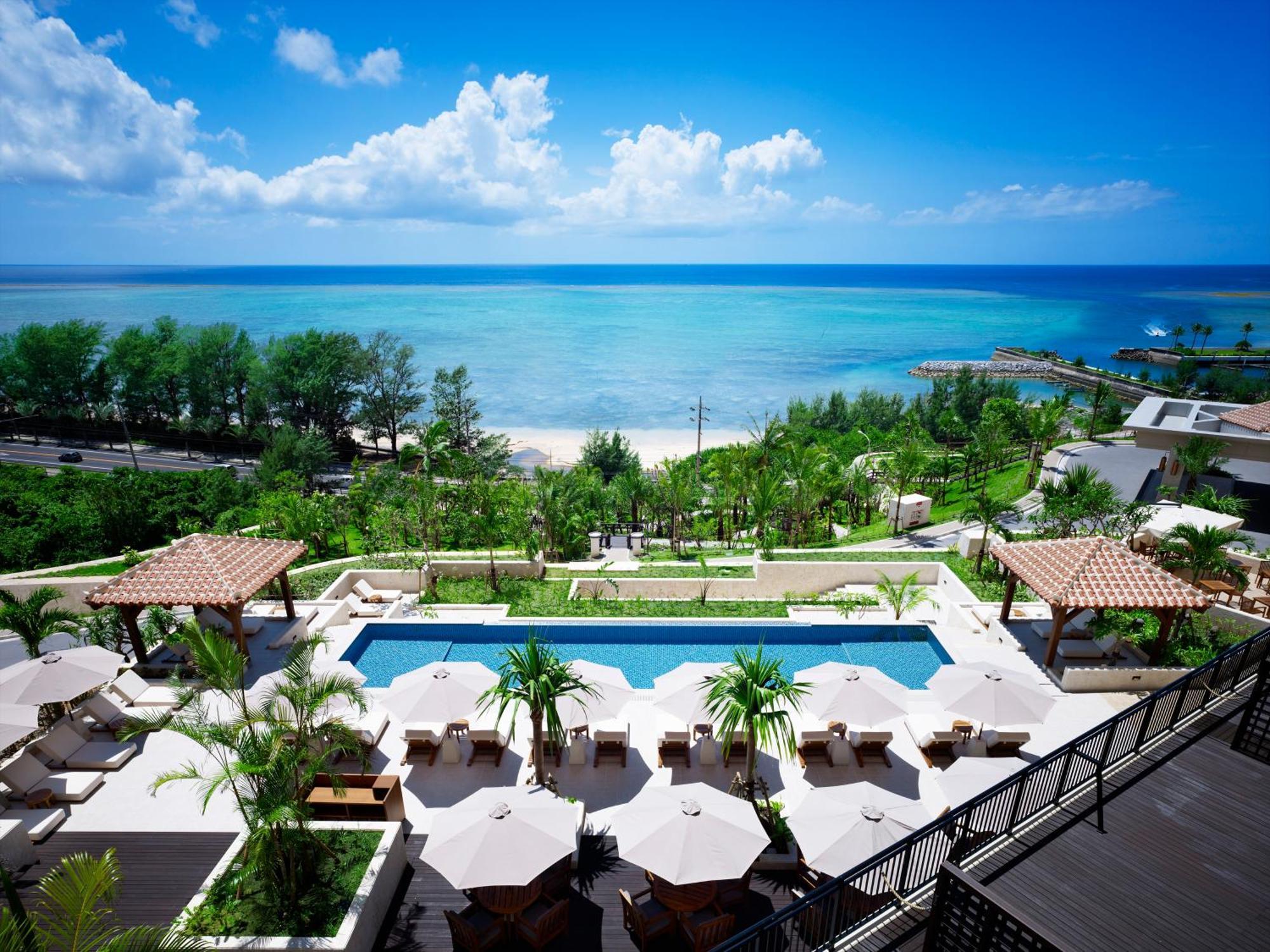 Kafuu Resort Fuchaku Condo Hotel Onna Exteriör bild