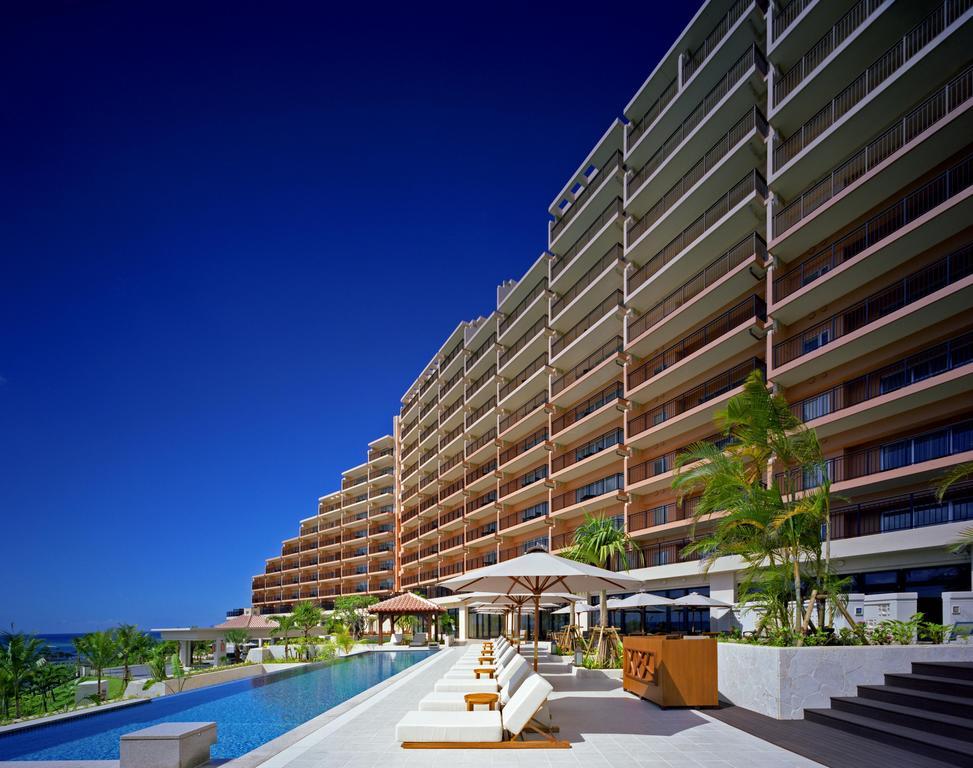 Kafuu Resort Fuchaku Condo Hotel Onna Exteriör bild